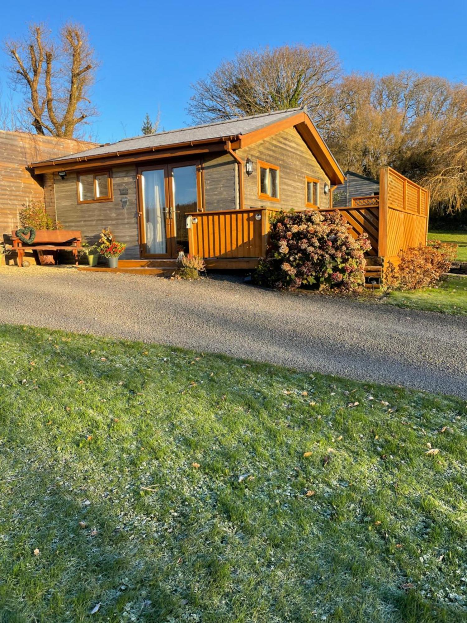 Swansea Log Cabin Pontardawe Екстер'єр фото